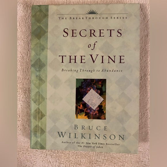 “Secrets of the Vine” hardcover by Bruce Wilkinson - Picture 1 of 8